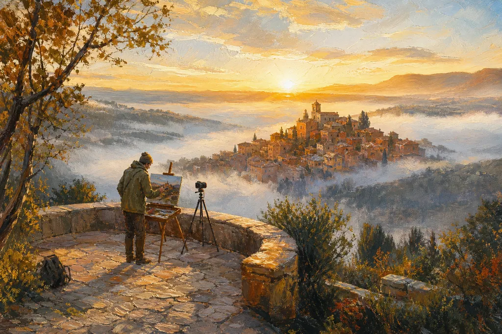Illustration peinte : Photographie