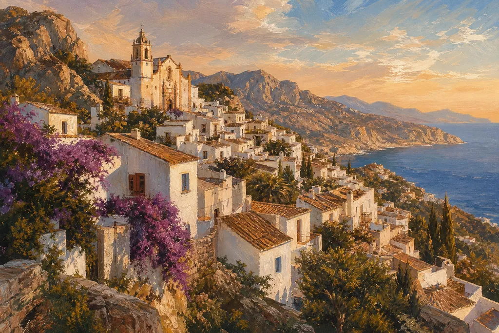 Illustration peinte : Espagne