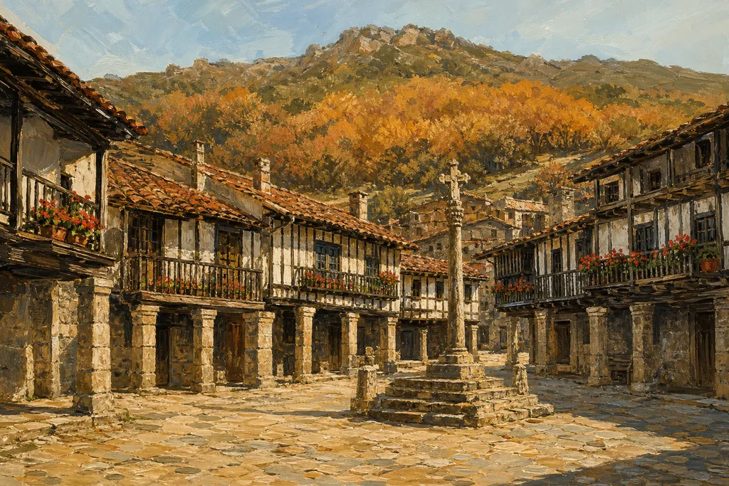 Illustration peinte : Castille-et-León