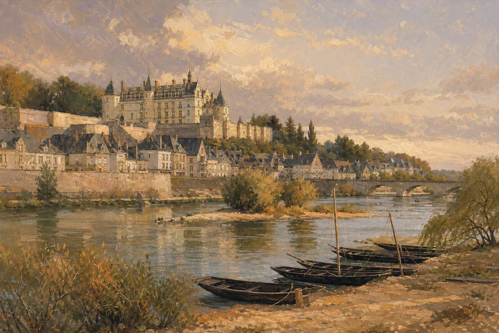 Illustration peinte : Pays de la Loire